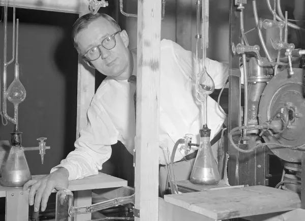 Polykarp Kusch Working in His Laboratory Our beautiful Wall Art and Photo  Gifts include Framed Prints, Photo Prints, Poster Prints, Canvas Prints,  Jigsaw Puzzles, Metal Prints and so much more
