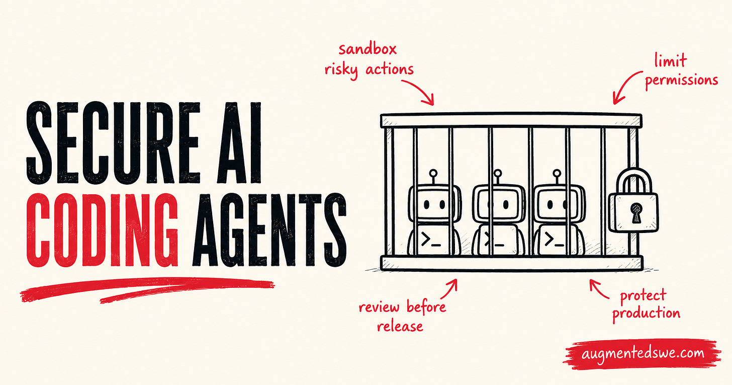 How to secure AI coding agents wtih sandboxing How to secure AI coding agents wtih sandboxing