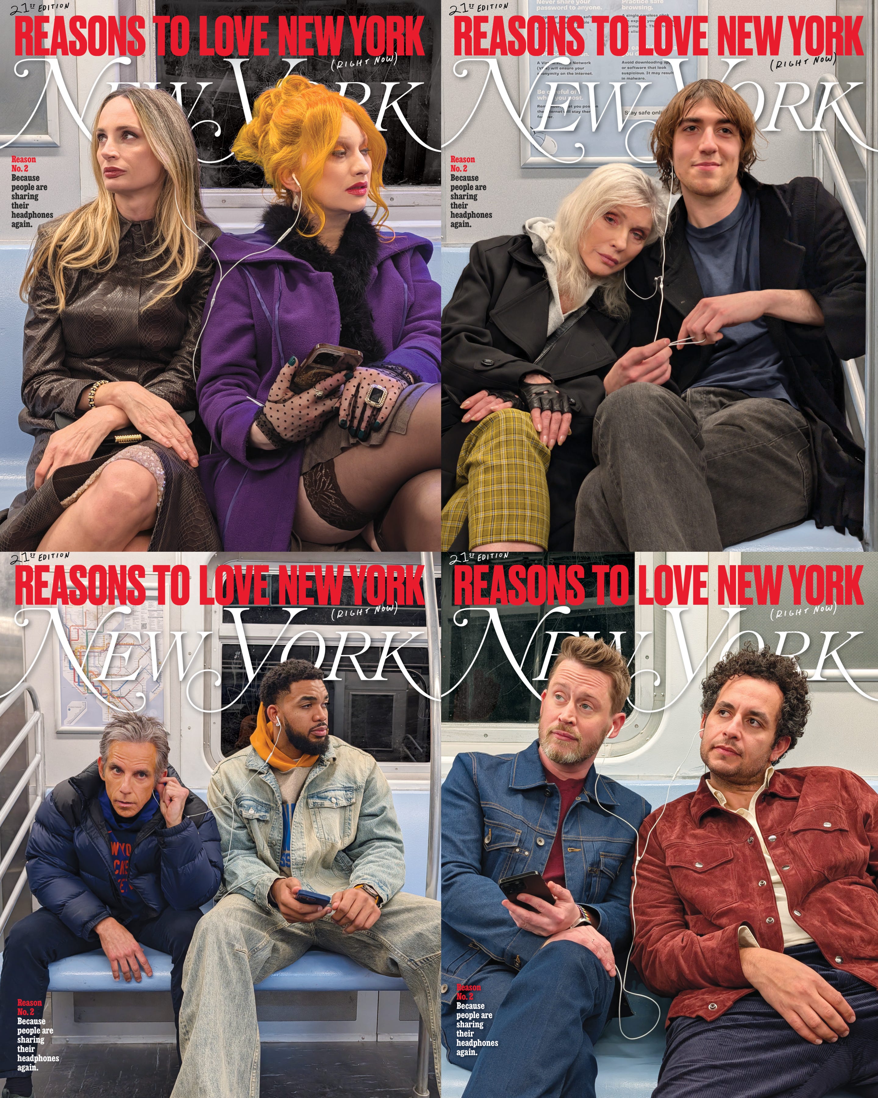 Wired Headphones Bring New Yorkers Together