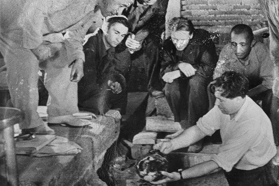 Soviets open the tomb of Timur in Uzbekistan, the Mongol founder of the Timurid Empire, which apparently started a curse a week before the German invasion of the Soviet Union. Timur was reburied a month before the Soviet victory at Stalingrad, which apparently ended the curse. (June 1941)