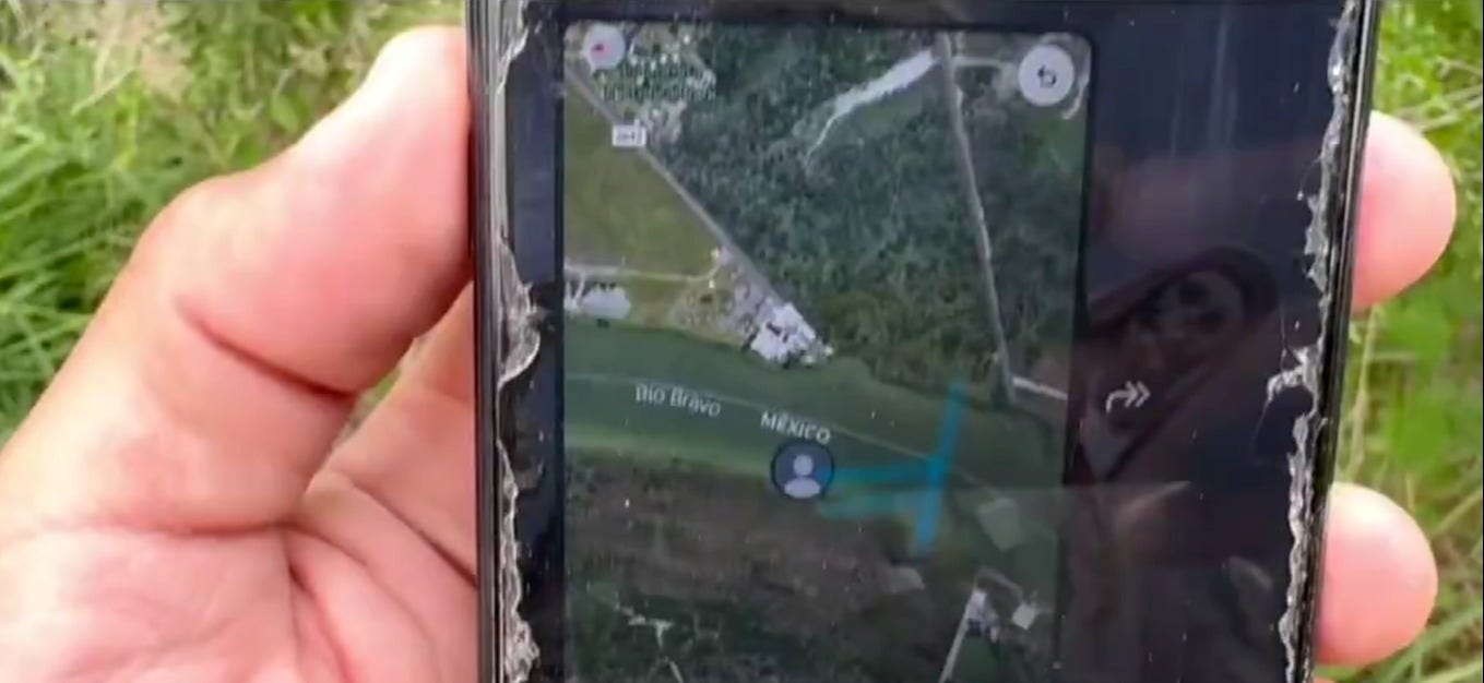 The teen human smuggler says the cartel was directing him via encrypted apps, GPS coordinates, and maps to a desired Texas destination. The teen human smuggler says the cartel was directing him via encrypted apps, GPS coordinates, and maps to a desired Texas destination.