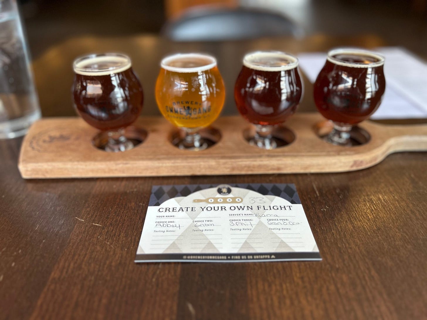 beer, glasses, sampling, table beer, glasses, sampling, table