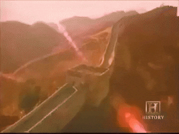 Dramatic sunrise over the Great Wall of China, symbolizing the depth of Beating the Tide’s Qifu Technology deep dive—a high-ROE Asian fintech stock flying under the radar.