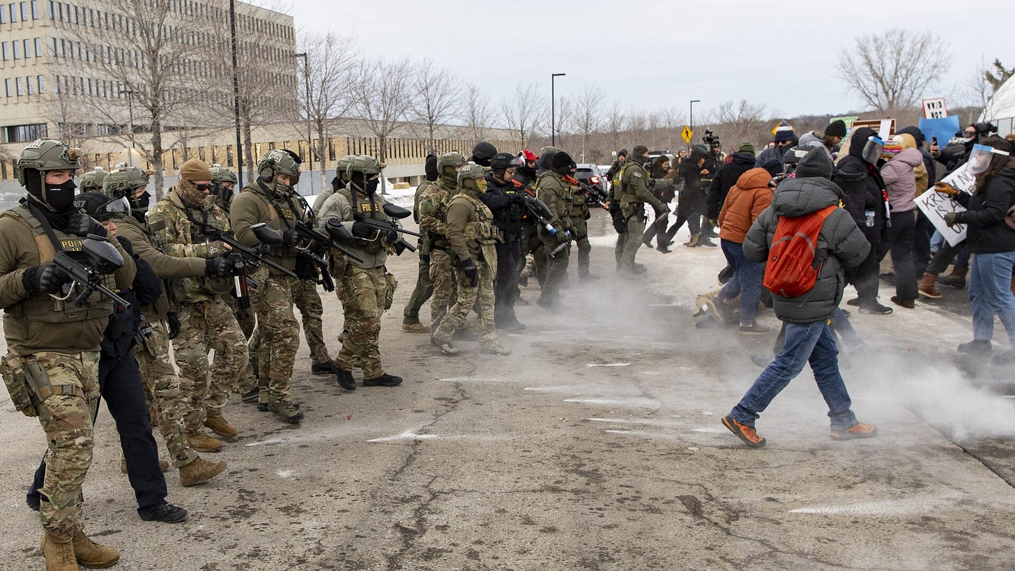 Protests continue in Minneapolis after fatal ICE shooting | Sky News  Australia