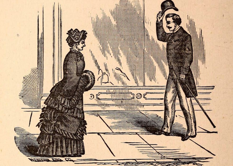 The New York Rules Of Etiquette 120 Years Ago - Proper Greetings The New York Rules Of Etiquette 120 Years Ago - Proper Greetings