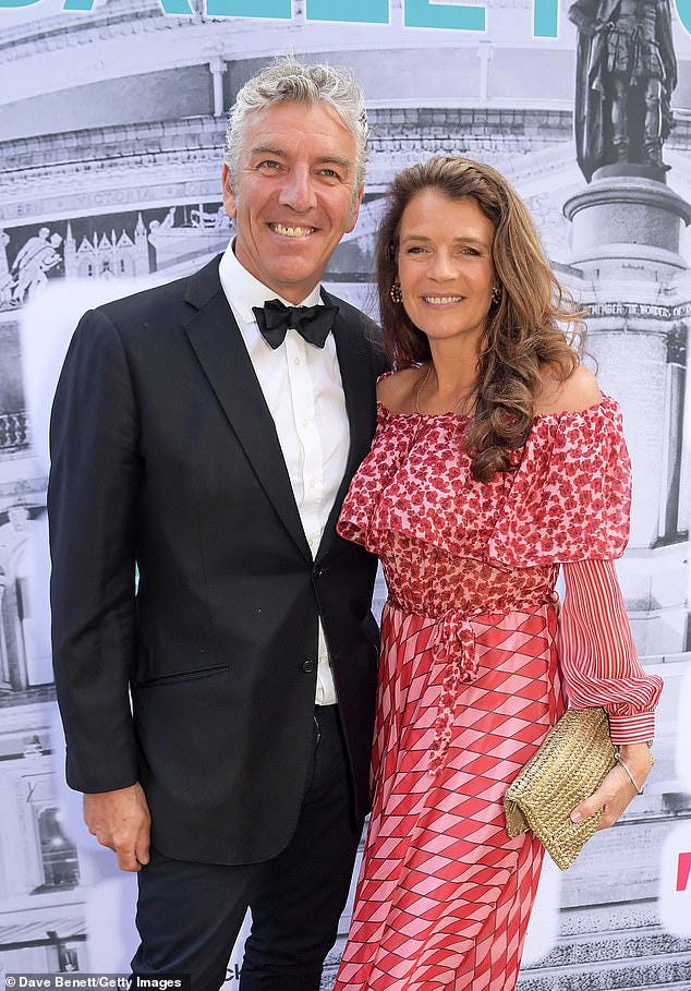 Broadcaster Annabel Croft, 56, married former professional yachtsman Mel Coleman in 1992. Pictured together in 2021 Broadcaster Annabel Croft, 56, married former professional yachtsman Mel Coleman in 1992. Pictured together in 2021