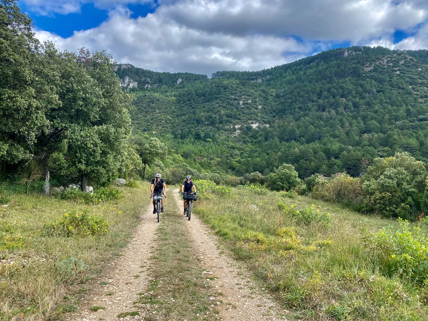 Vers le mont Saint-Baudille Vers le mont Saint-Baudille