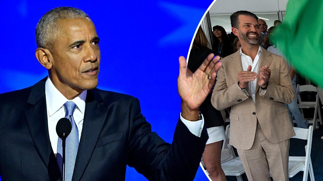 Barack Obama,Donald Trump Jr Barack Obama,Donald Trump Jr