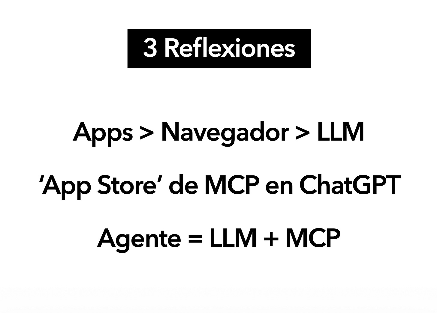 3 reflexiones sobre MCP y su futuro 3 reflexiones sobre MCP y su futuro