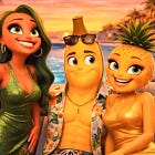 Fruit Love Island: la IA también va por los creadores de contenido