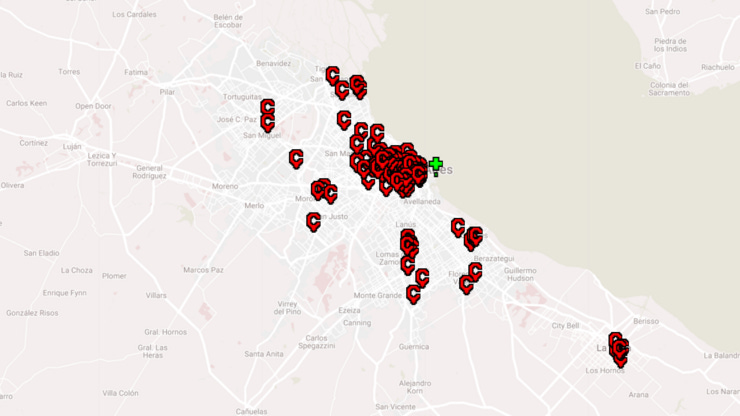 El mapa que necesitaban ya arribó a sus vidas