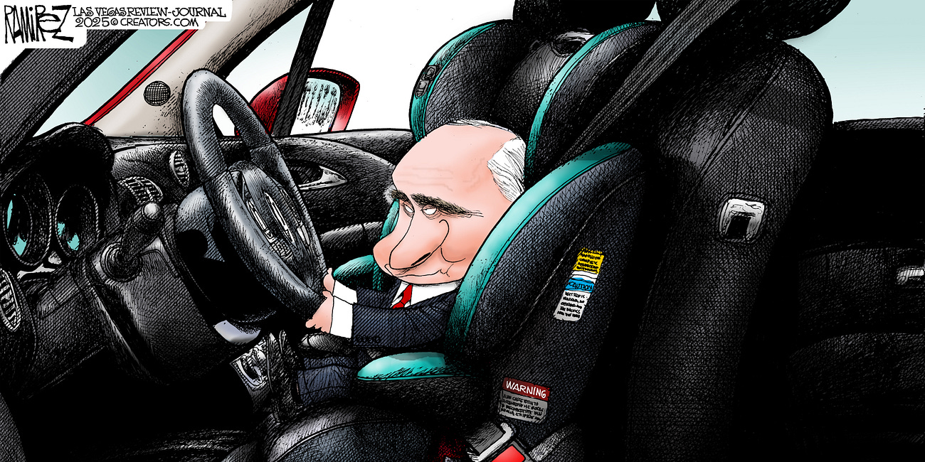 Michael Ramirez: Russian Hour 3-24-25