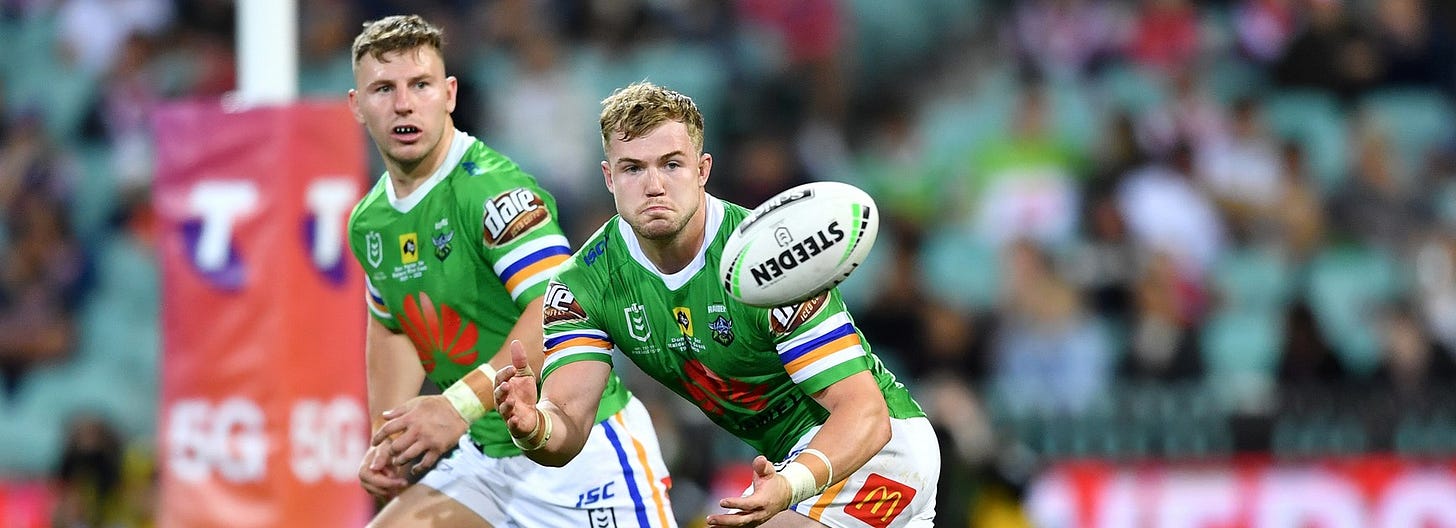 NRL 2020: Canberra Raiders, Hudson Young, loving some clean air to help  clear his name | NRL.com