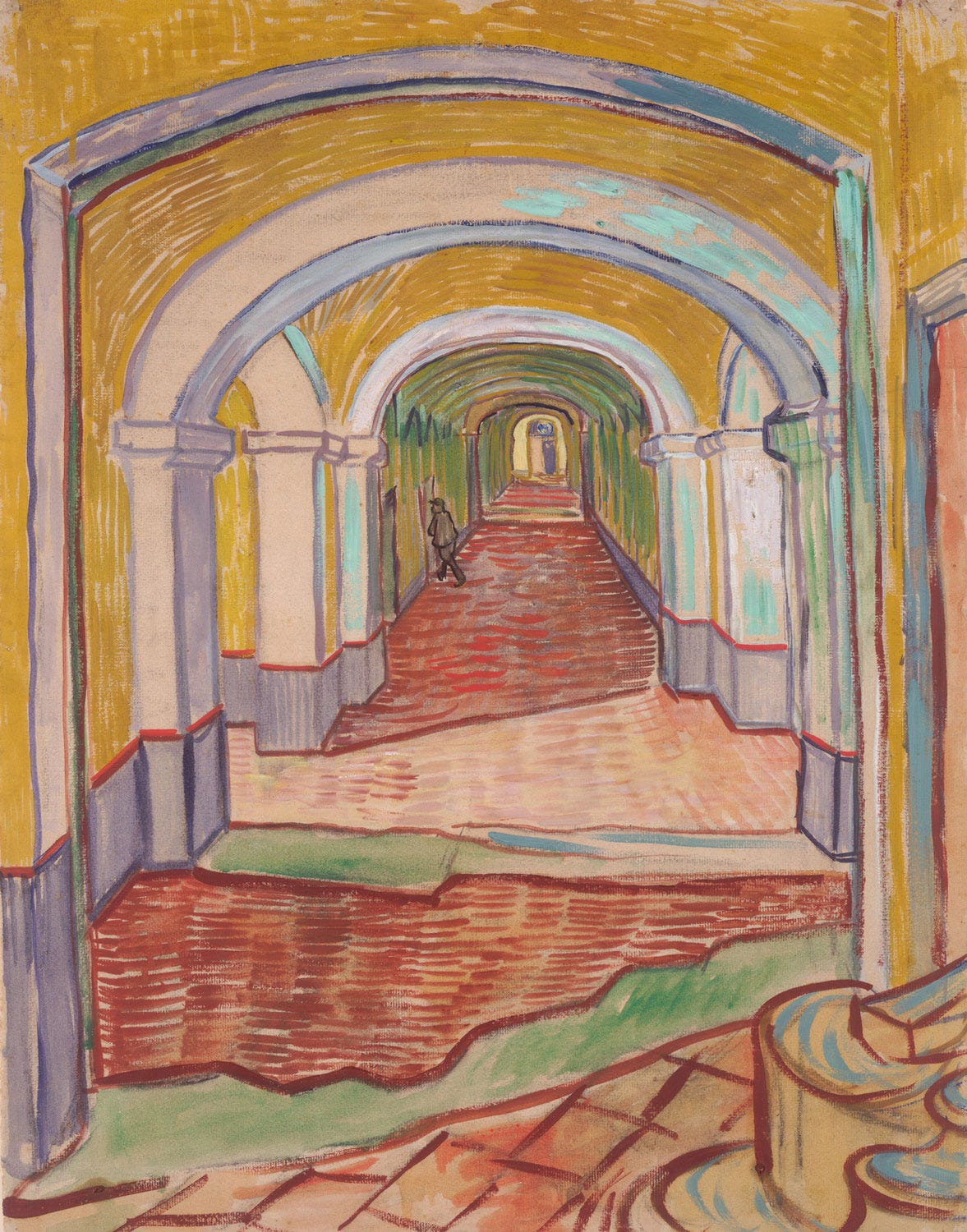 Van Gogh Corridor in the Asylum