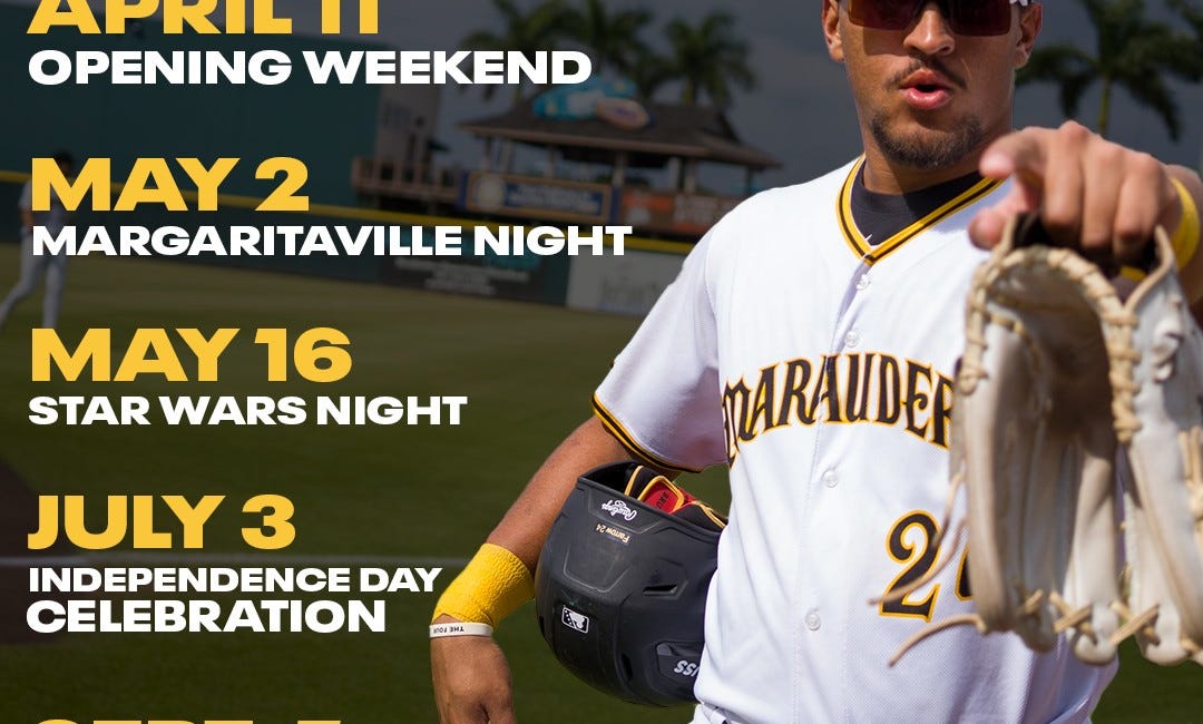 Marauders Mini Plans Offer Flexible Way to Catch 2026 Season Highlights at LECOM Park