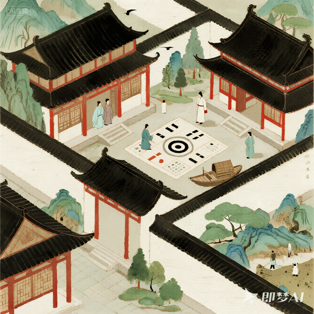 半隐者问渡司-主客之爻图片 半隐者问渡司-主客之爻图片