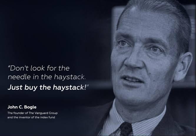 John Bogle's advice on investing in index funds John Bogle's advice on investing in index funds