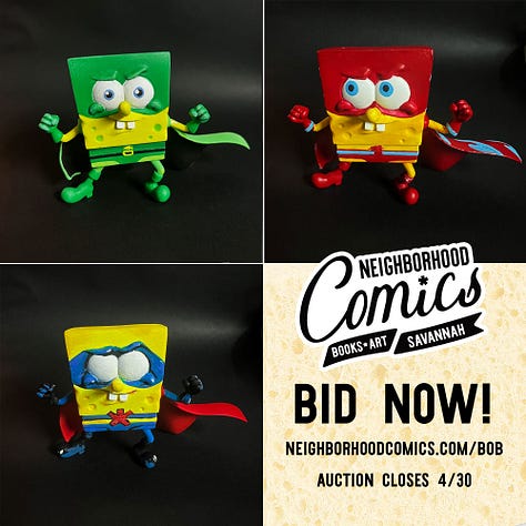 spongebob squarepants custom vinyl figures