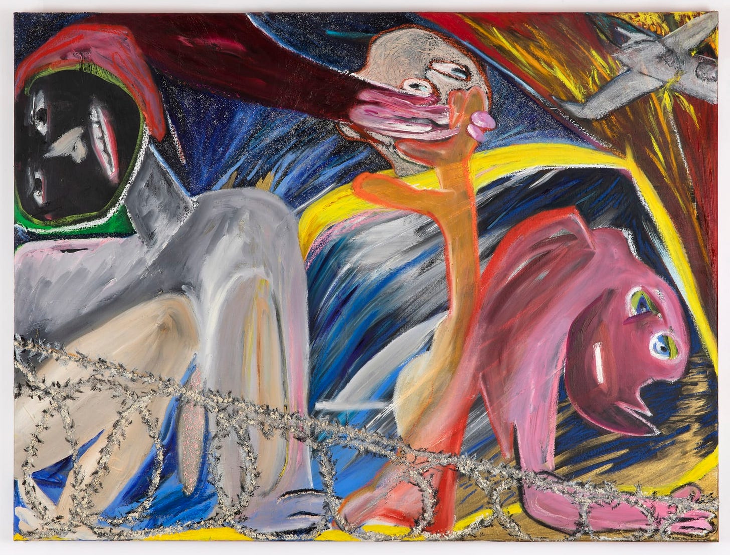 Jacqueline de Jong, Naufrage en Mediterranée (Border Line), 2020 | Pippy  Houldsworth Gallery