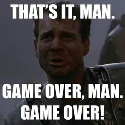 Stream Game Over, Man! (Alien+Aliens Remixed) by TH@ ?H17 | Listen online  for free on SoundCloud