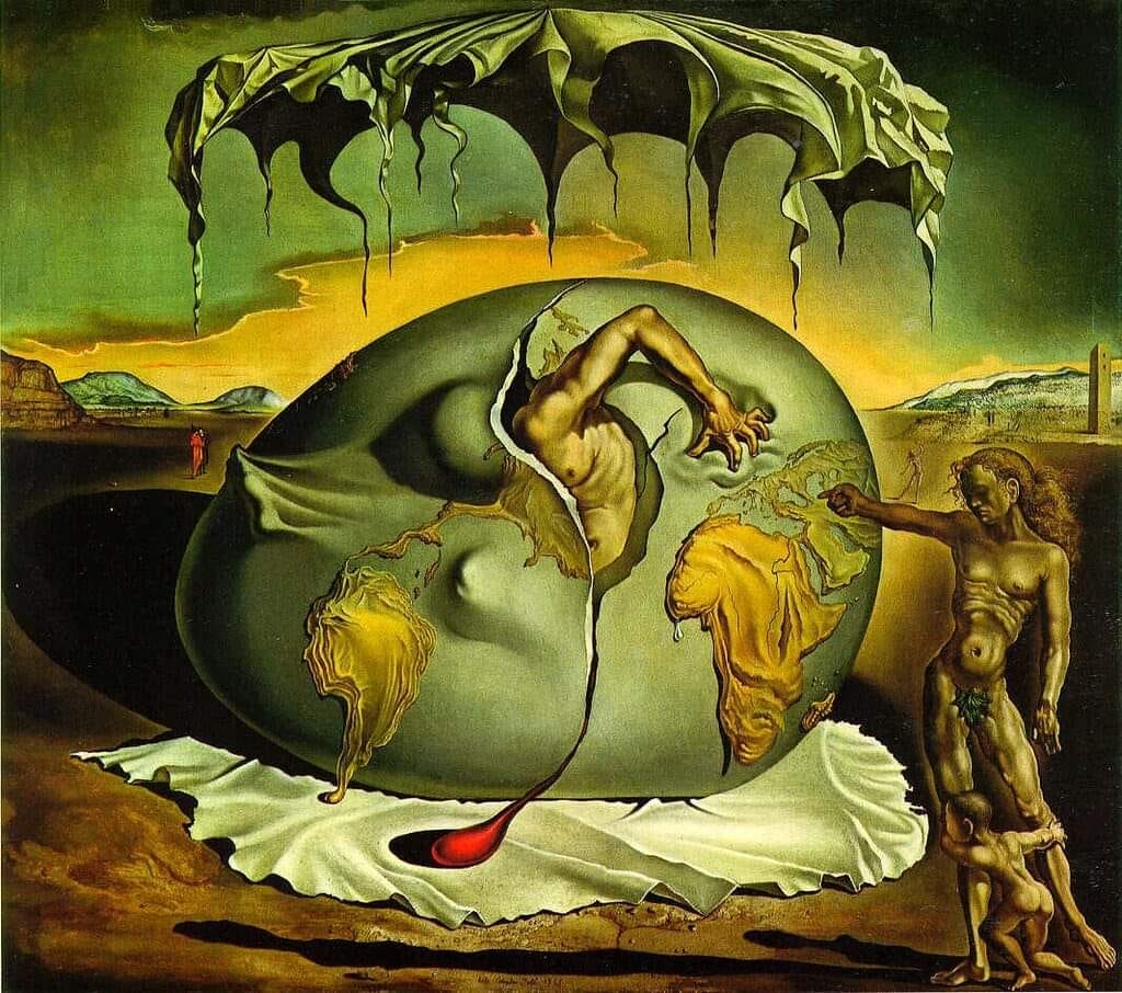 Griffith ? " Geopoliticus Child Watching the Birth of the New Man " 1943 By Salvador lvador Dalí oil on canvas 45.5 x 50 cm the Salvador Dalí Museum, St. Petersburg, Florida : r/Berserk Griffith ? " Geopoliticus Child Watching the Birth of the New Man " 1943 By Salvador lvador Dalí oil on canvas 45.5 x 50 cm the Salvador Dalí Museum, St. Petersburg, Florida : r/Berserk