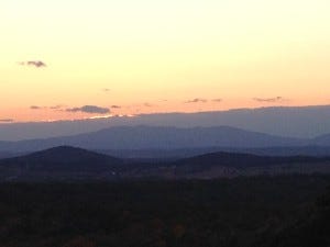 View from High Laurel Inn, photo by CGIOS
