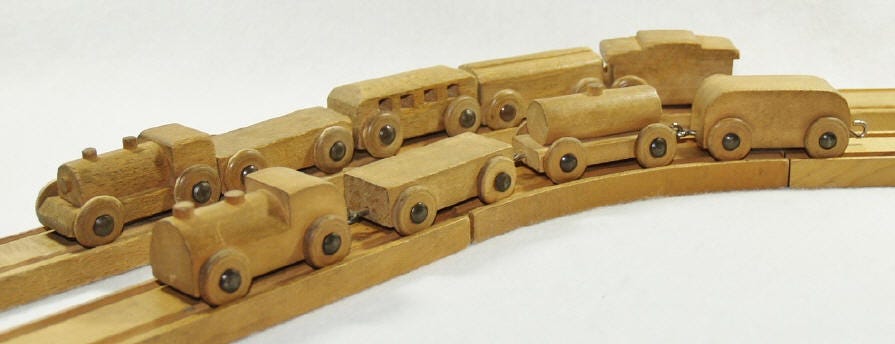 Wood Trains