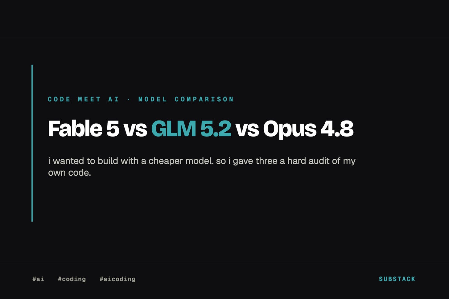 Fable 5 vs GLM 5.2 vs Opus 4.8