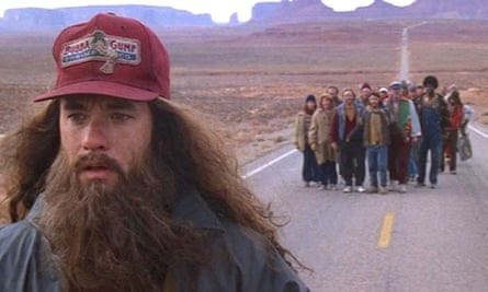 Tom Hanks in the 1994 film Forrest Gump. Tom Hanks in the 1994 film Forrest Gump.