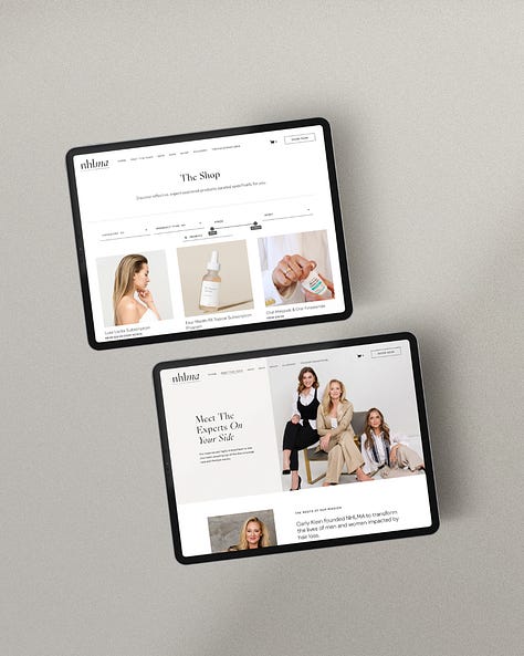Branding, Web, + Marketing Design projects for Chloe Leonard Studio Clients