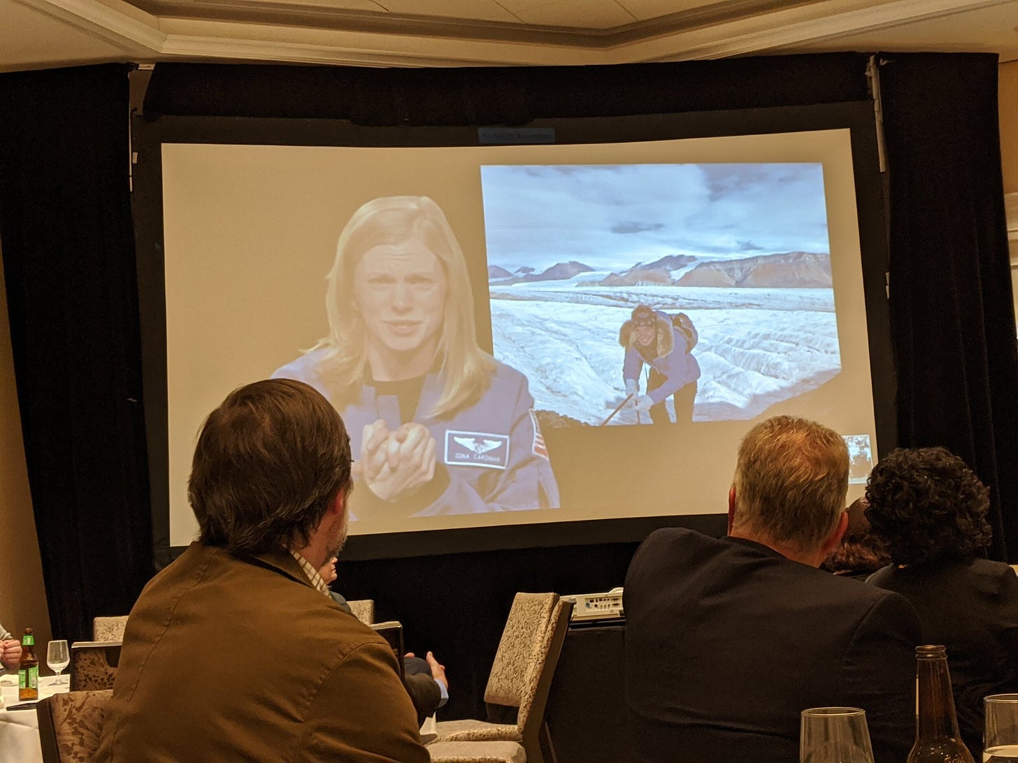 Zena Cardman speaking to us about her Space Grant experience at the 2020 National Meeting.