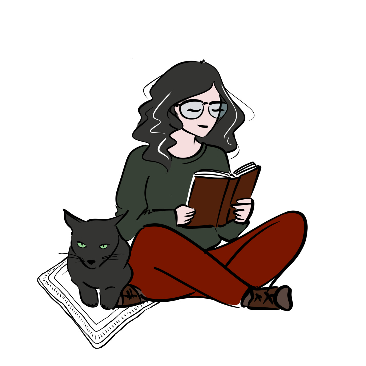 reading while walking