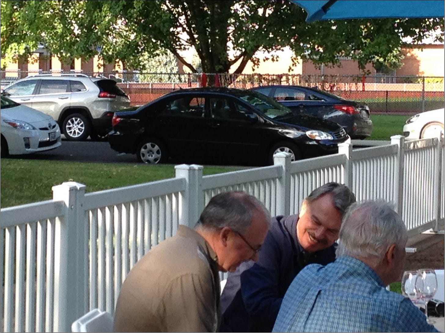 Ernie meeting Sam Neill at IPNC.