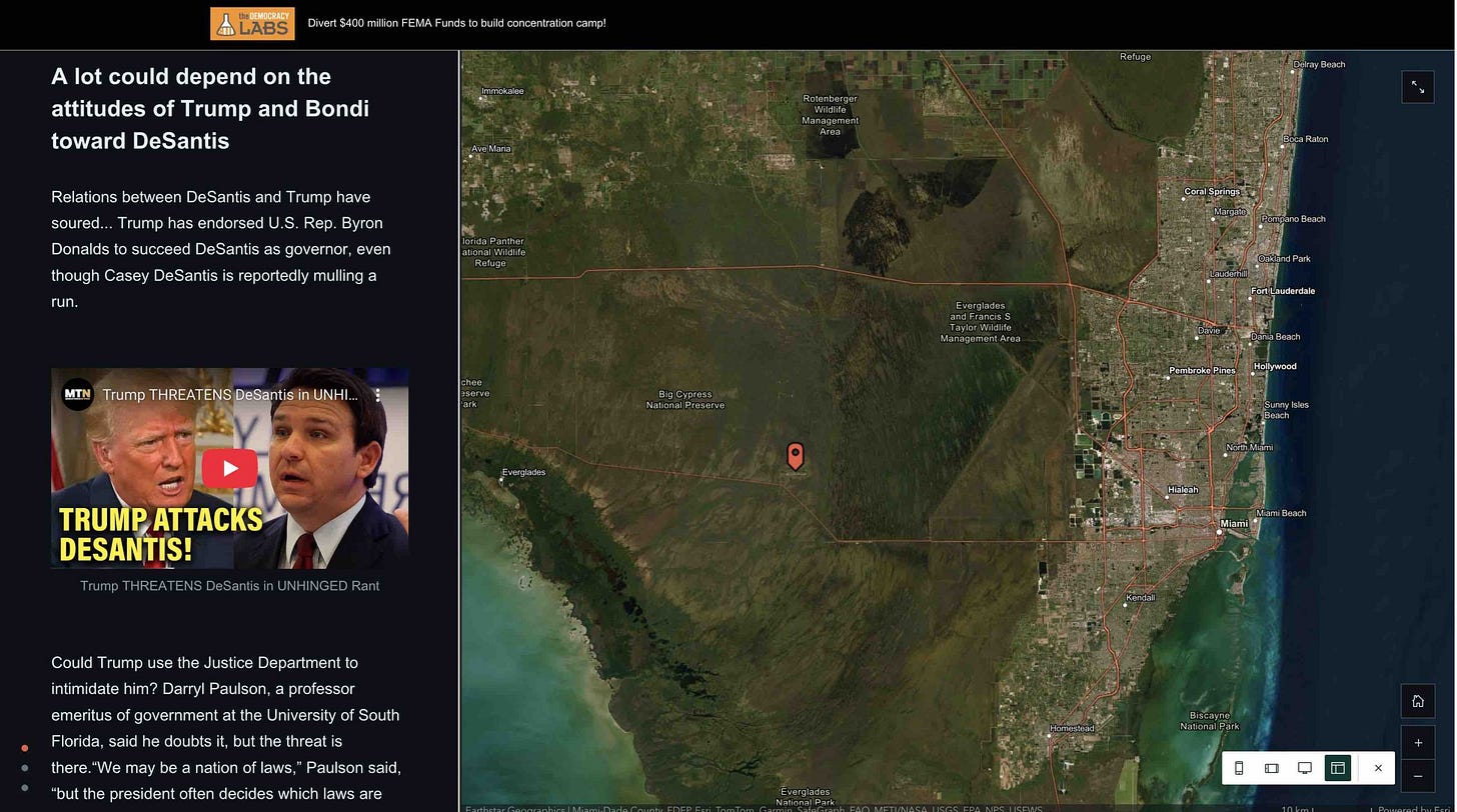 Relations between DeSantis and Trump have soured... Trump has endorsed U.S. Rep. Byron Donalds to succeed DeSantis as governor, even though Casey DeSantis is reportedly mulling a run.