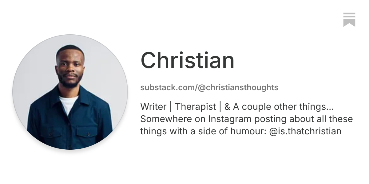 Christian M | Substack