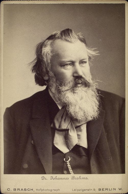 Alman besteci ve piyanist Johannes Brahms (*7 Mayıs 1833 - †3 Nisan 1897)  123 yıl önce öldü : r/classicalmusic