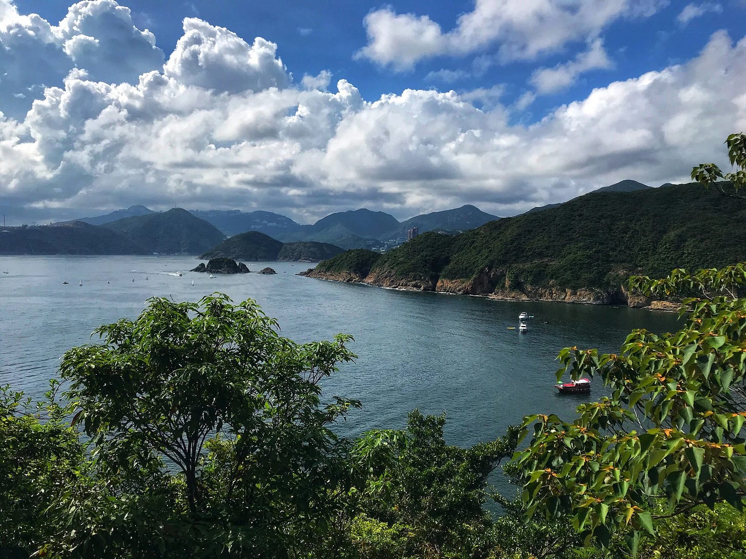  Views from Chung Hom Kok Hike along Chung Hom Kok Road 