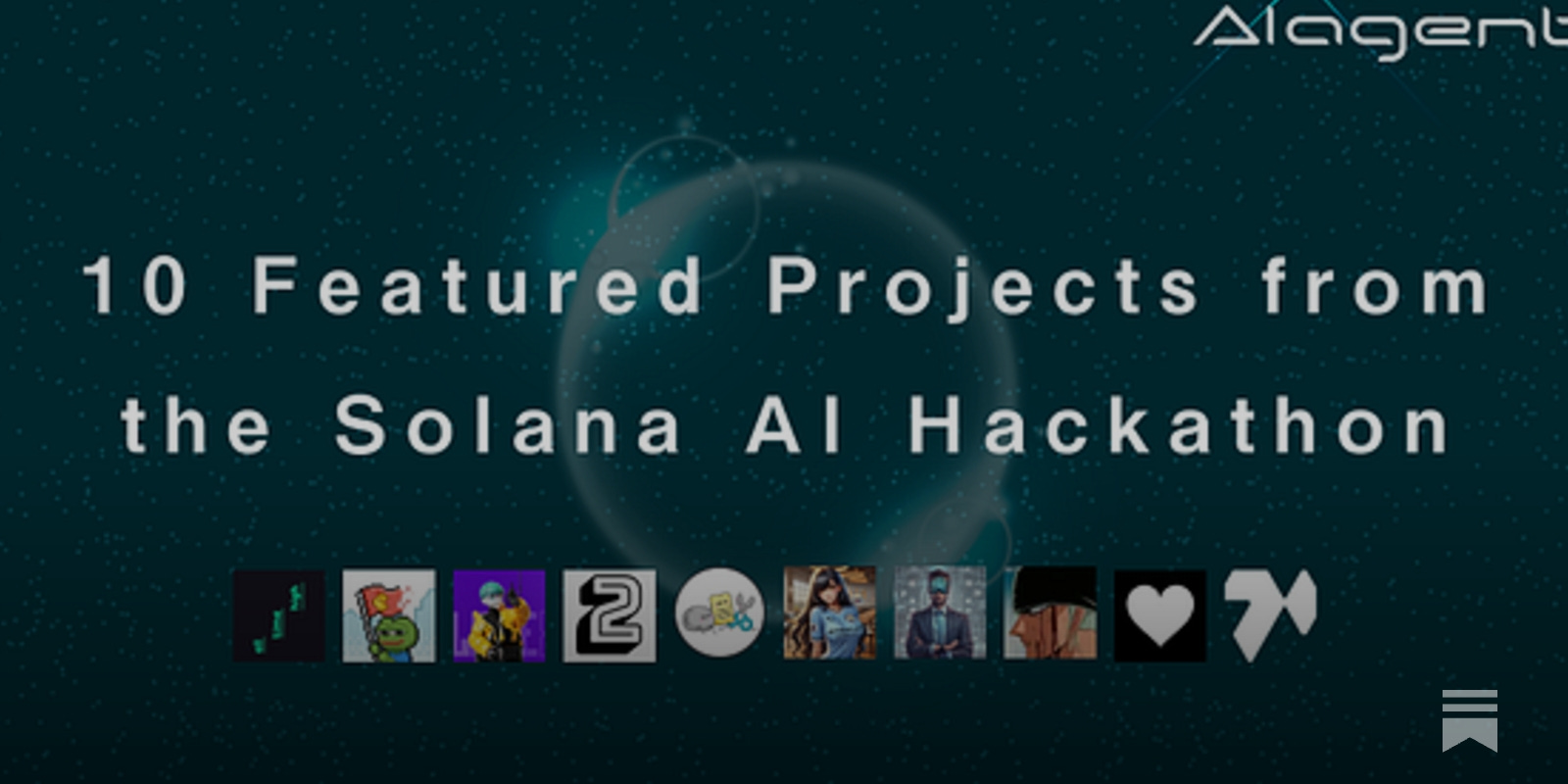 10 Featured Projects from the Solana AI Hackathon