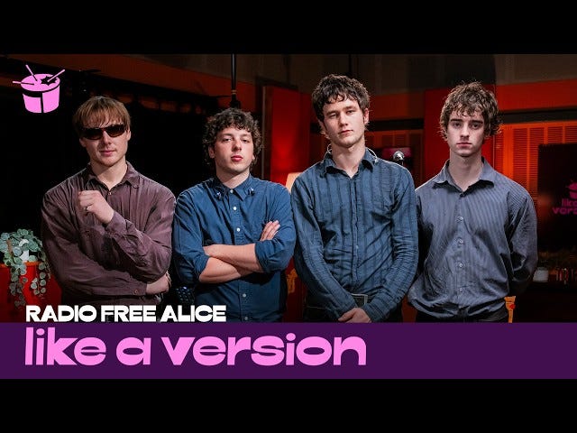 Radio Free Alice – ‘Rule 31’ (live for Like A Version) Radio Free Alice – ‘Rule 31’ (live for Like A Version)