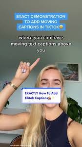 Learn How To Add Moving Captions in Tiktok Easily! Learn How To Add Moving Captions in Tiktok Easily!