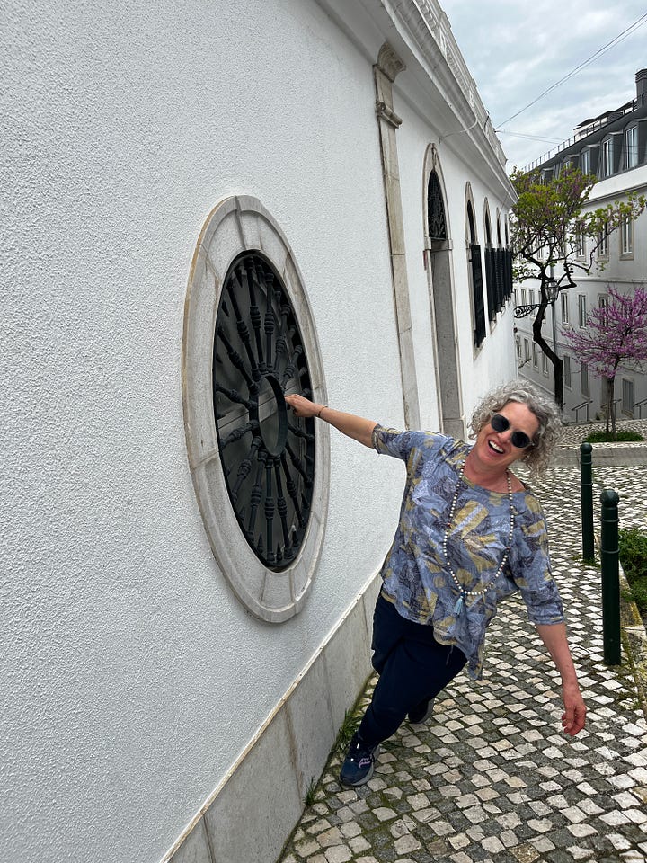 Cynthia Morris author in Lisbon