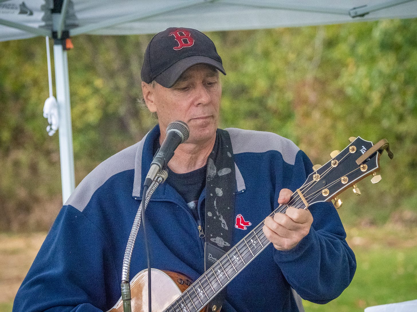 Mike Ordway with guitar