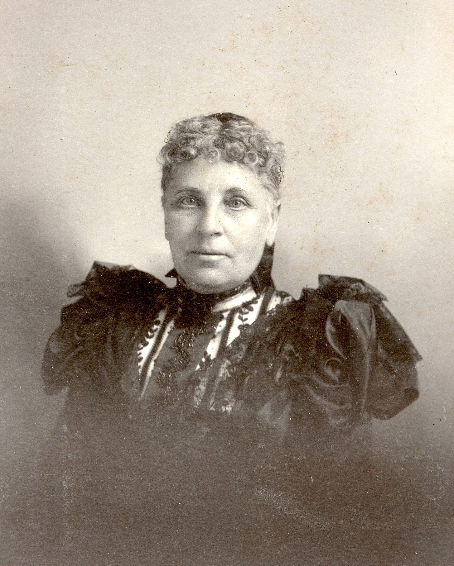 woman in lace