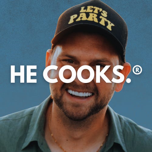 HE COOKS®