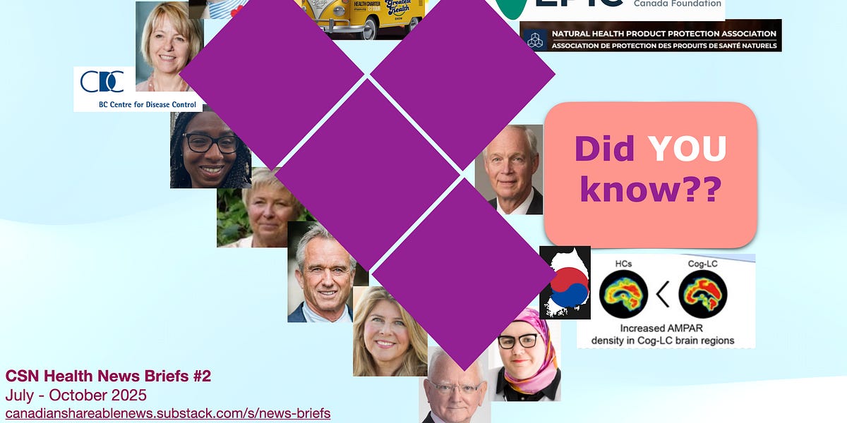 Did You Know? HEALTH NEWS Series meant for sharing (including with elected officials)