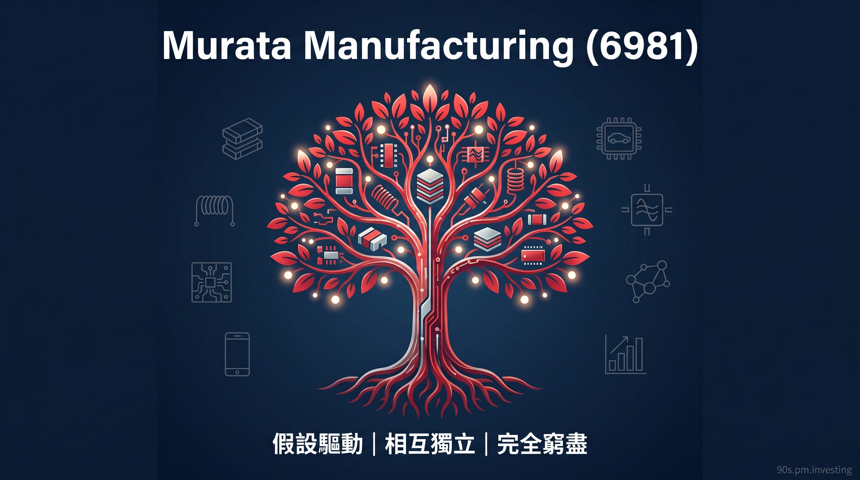 村田製作所（Murata）6981.T - 我們畫樹- 90s.pm.investing