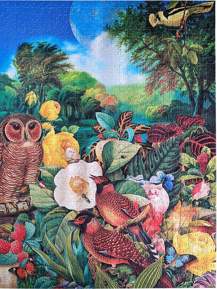 Paperblanks Moon Garden Jigsaw Puzzle