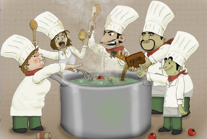 Too Many Cooks in the Kitchen. One of the benefits of being a senior… | by  Brett Munster | Road Less Ventured | Medium