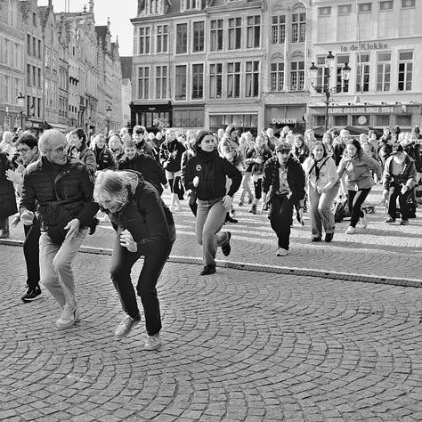 an ongoing photographic project in which I capture life in my hometown of Bruges