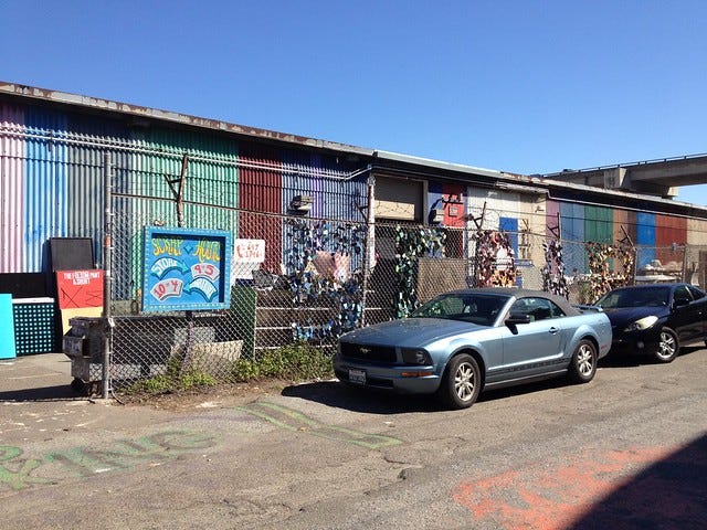 Scrap in San Francisco. Scrap in San Francisco.
